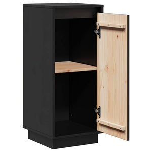 Schwarze Kiefer Sideboards, 2er-Set