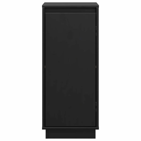 Schwarze Kiefer Sideboards, 2er-Set