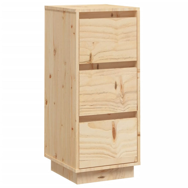 Massivholz Sideboard Kiefer, 32x34x75 cm