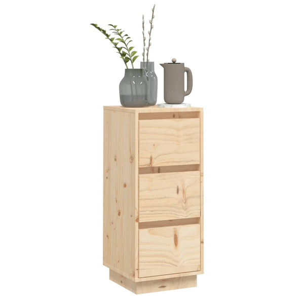 Massivholz Sideboard Kiefer, 32x34x75 cm