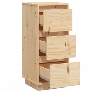 Massivholz Sideboard Kiefer, 32x34x75 cm