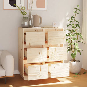 Massivholz Kiefer Sideboards 2er Set