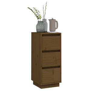 Honigbraunes Kiefer Sideboard 32x34x75cm
