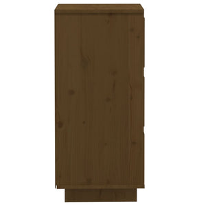 Honigbraunes Kiefer Sideboard 32x34x75cm