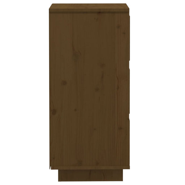 Honigbraunes Kiefer Sideboard 32x34x75cm