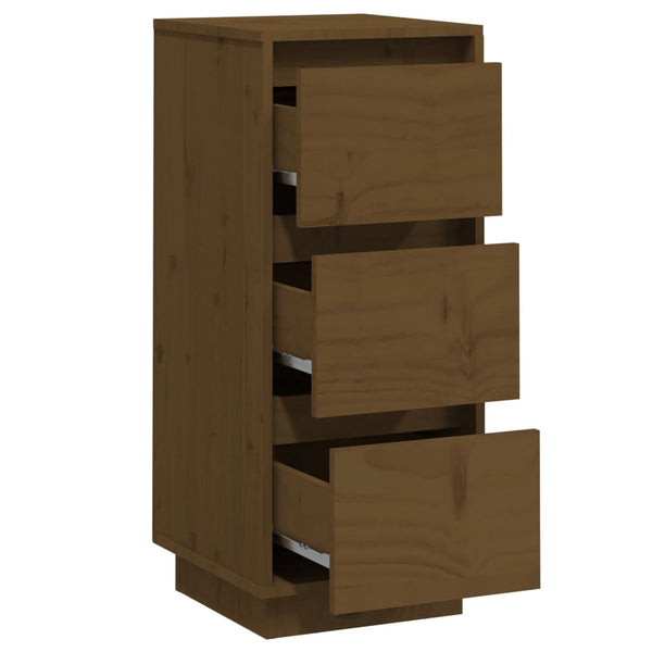 Honigbraunes Kiefer Sideboard 32x34x75cm
