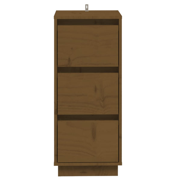 Honigbraune Kiefer Sideboards, 2er-Set