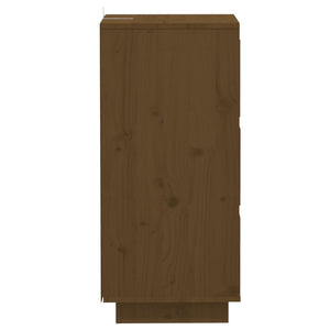 Honigbraune Kiefer Sideboards, 2er-Set