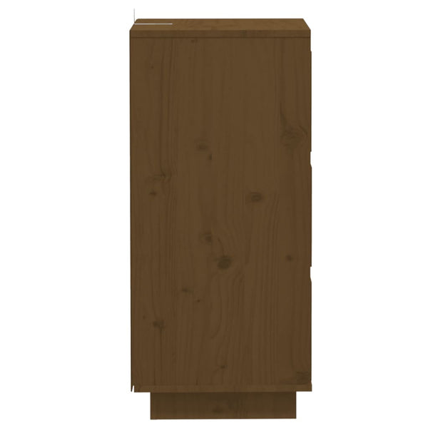 Honigbraune Kiefer Sideboards, 2er-Set
