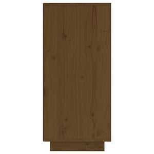 Honigbraunes Kiefer Massivholz Sideboard 60cm