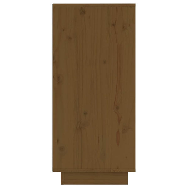 Honigbraune Kiefer Sideboards (2er-Set)