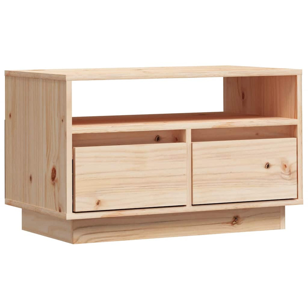 TV-Schrank Kiefer Massivholz 60 cm