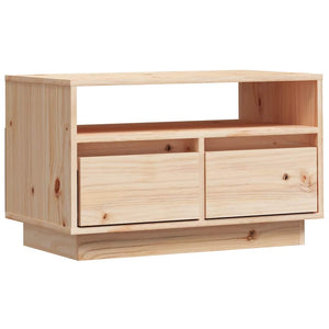 TV-Schrank Kiefer Massivholz 60 cm