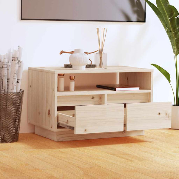 TV-Schrank Kiefer Massivholz 60 cm