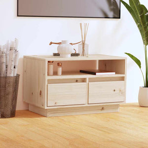 TV-Schrank Kiefer Massivholz 60 cm