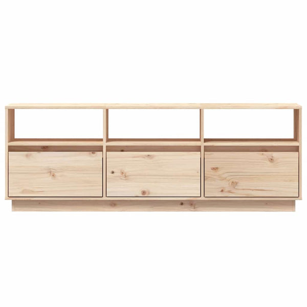 TV-Schrank Kiefer Massivholz 140 cm