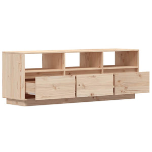 TV-Schrank Kiefer Massivholz 140 cm