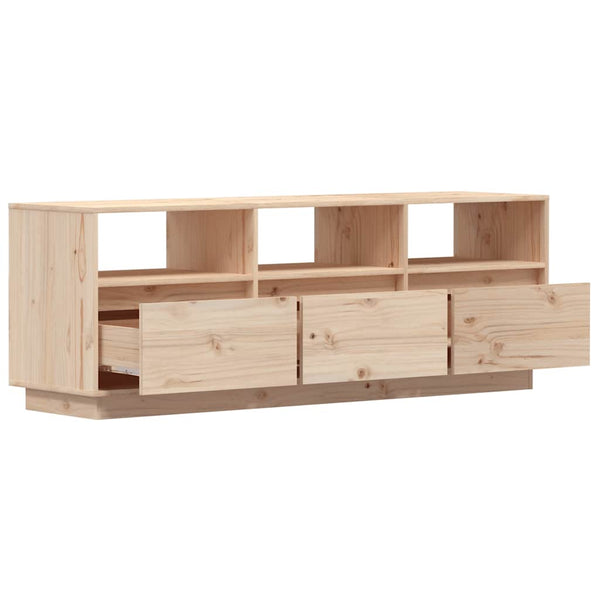 TV-Schrank Kiefer Massivholz 140 cm