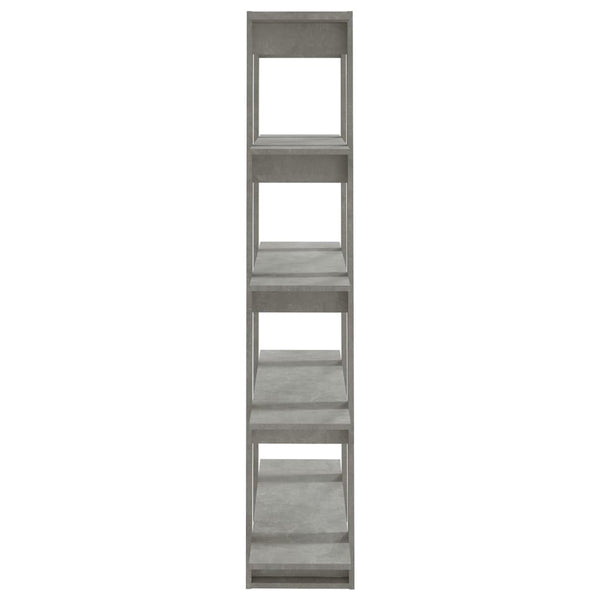 Betongraues Bücherregal / Raumteiler 100x30x160 cm