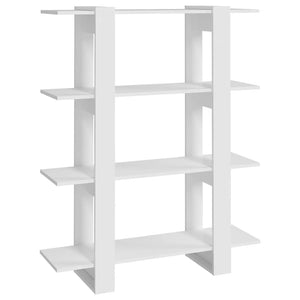 Weißes Bücherregal Raumteiler 100x123,5 cm