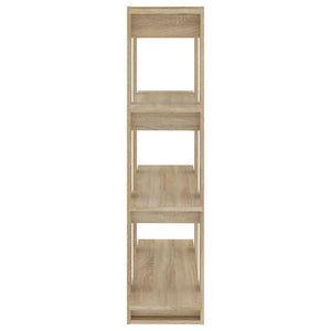 Sonoma Eiche Bücherregal Raumteiler 100x123,5 cm