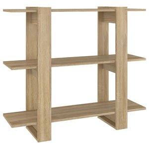 Sonoma Eiche Bücherregal Raumteiler 100x87 cm