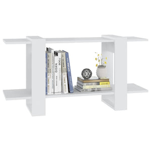 Weißes Bücherregal 100x30x51 cm