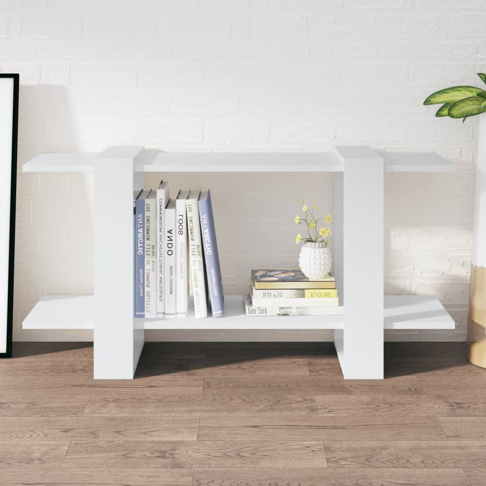 Weißes Bücherregal 100x30x51 cm