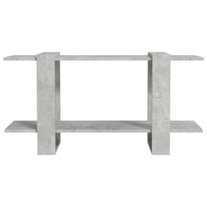 Betongraues Bücherregal 100x30x51 cm