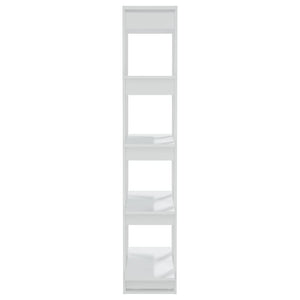 Weißes Bücherregal Raumteiler 80x160 cm
