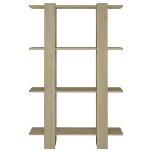 Sonoma Eiche Bücherregal Raumteiler 123,5cm