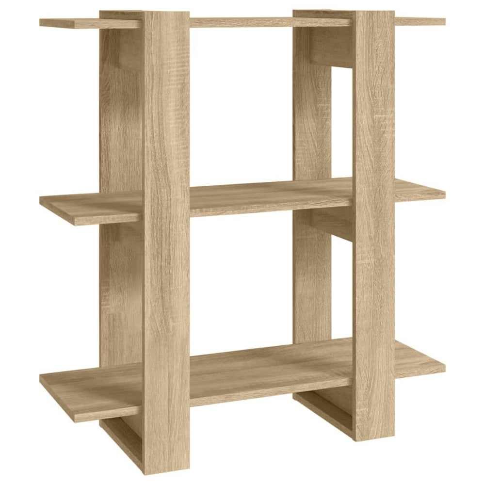 Sonoma Eiche Bücherregal Raumteiler 80x87 cm
