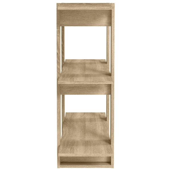 Sonoma Eiche Bücherregal Raumteiler 80x87 cm