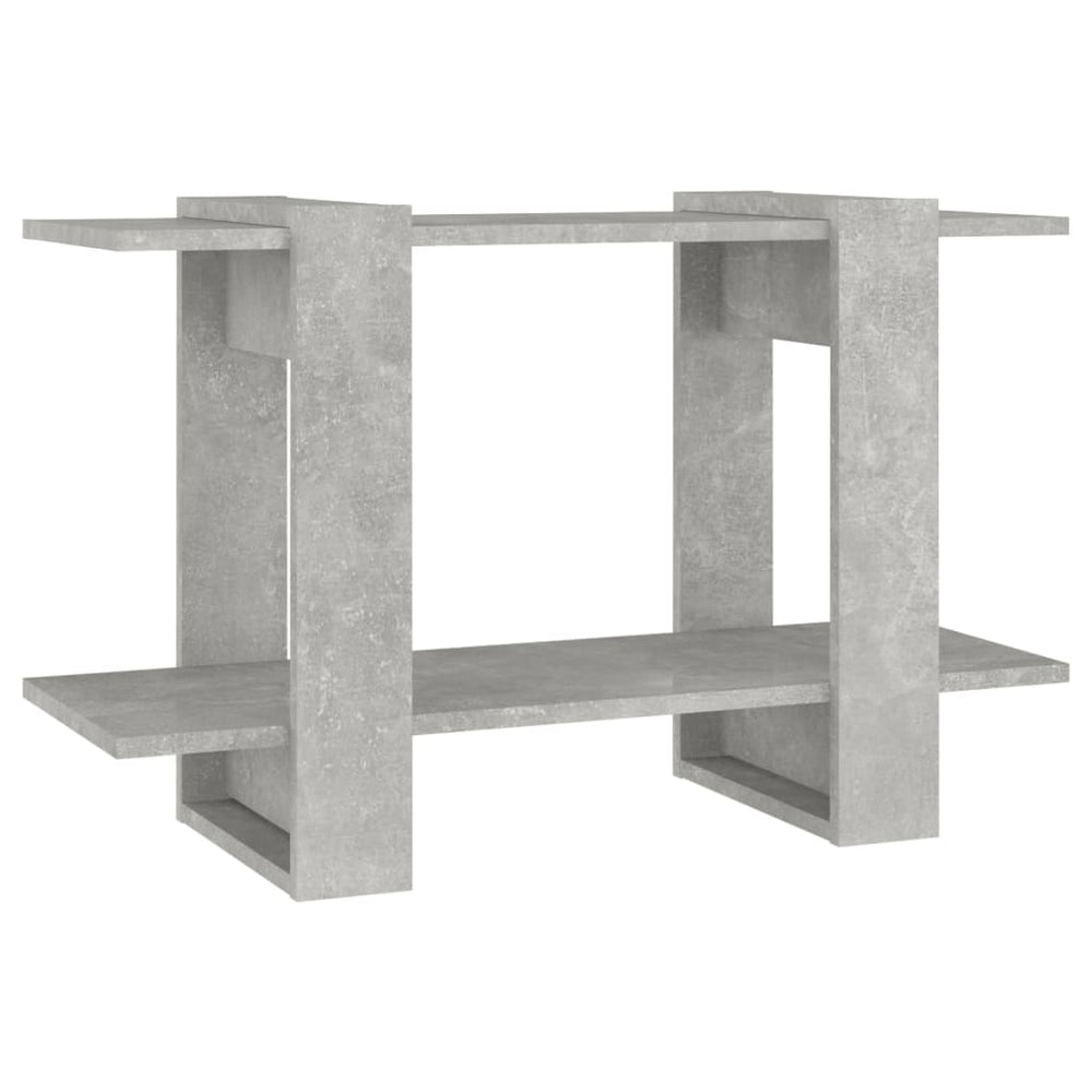 vidaXL Étagère/Séparateur de pièce gris béton 80x30x51 cm