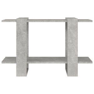 Betongraues Bücherregal/Raumteiler 80x30x51 cm