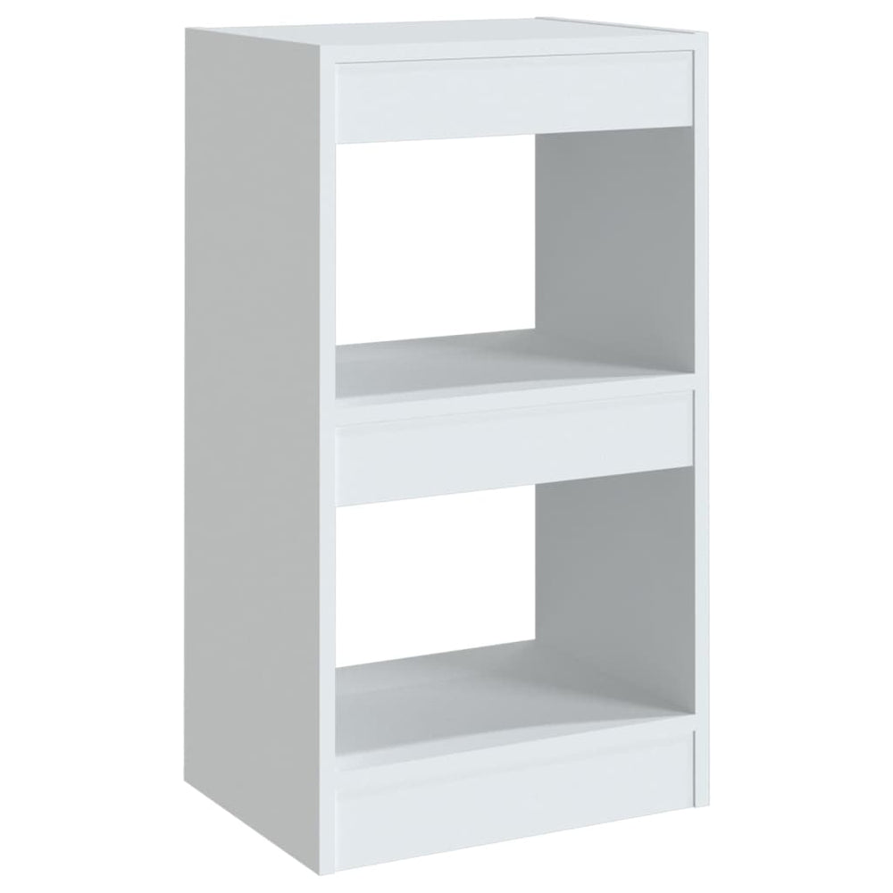 vidaXL Bibliothèque/Séparateur de pièce Blanc 40×30×72cm