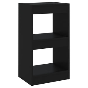 Schwarzes Bücherregal, 40x30x72 cm