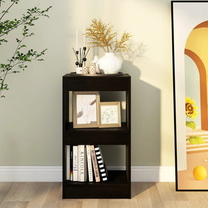 Schwarzes Bücherregal, 40x30x72 cm