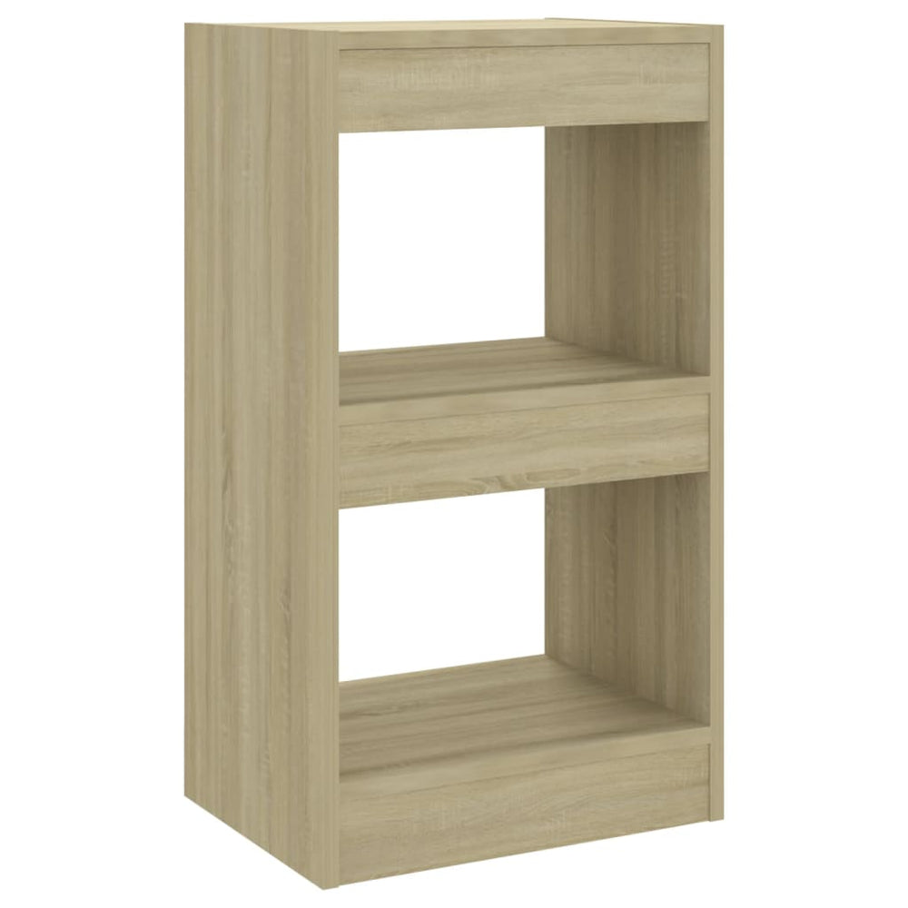 vidaXL Étagère à Livres/Séparateur de Pièce Chêne Sonoma 40x30x72 cm