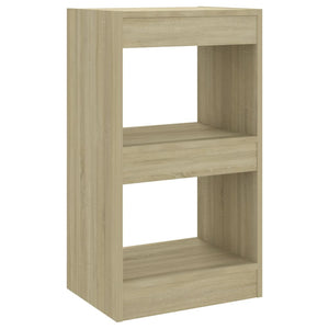 Sonoma Eiche Bücherregal Raumteiler 40x30x72 cm