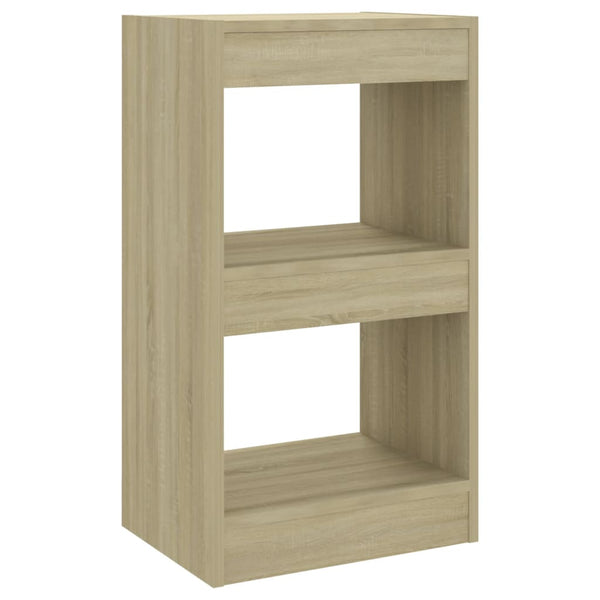 Sonoma Eiche Bücherregal Raumteiler 40x30x72 cm