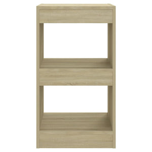 Sonoma Eiche Bücherregal Raumteiler 40x30x72 cm