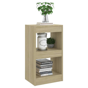Sonoma Eiche Bücherregal Raumteiler 40x30x72 cm