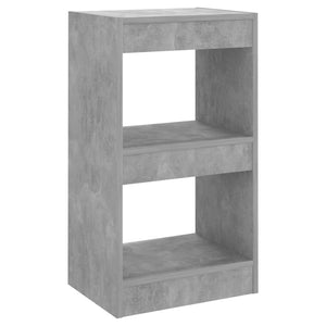 Betongraues Bücherregal, 40x30x72 cm