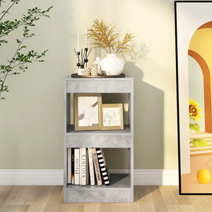 Betongraues Bücherregal, 40x30x72 cm