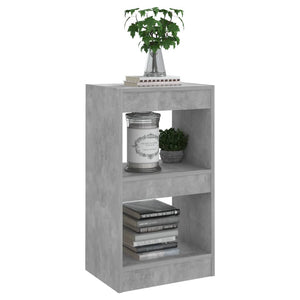 Betongraues Bücherregal, 40x30x72 cm