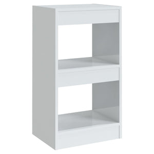 Hochglanz Bücherregal Weiß 40x30x72cm