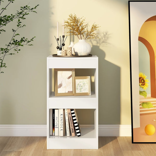 Hochglanz Bücherregal Weiß 40x30x72cm