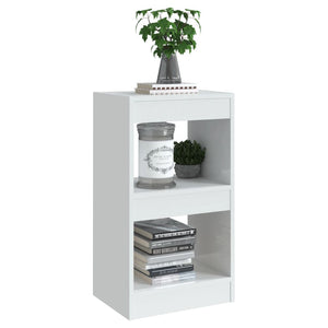 Hochglanz Bücherregal Weiß 40x30x72cm