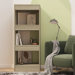 Sonoma Eiche Bücherregal Raumteiler 40x103 cm